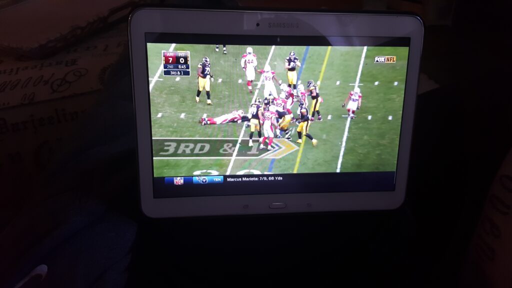 game on tablet