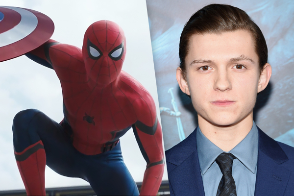 spiderman and tom holland