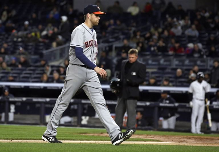 MLB: Houston Astros at New York Yankees