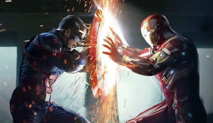 iron man vs cap